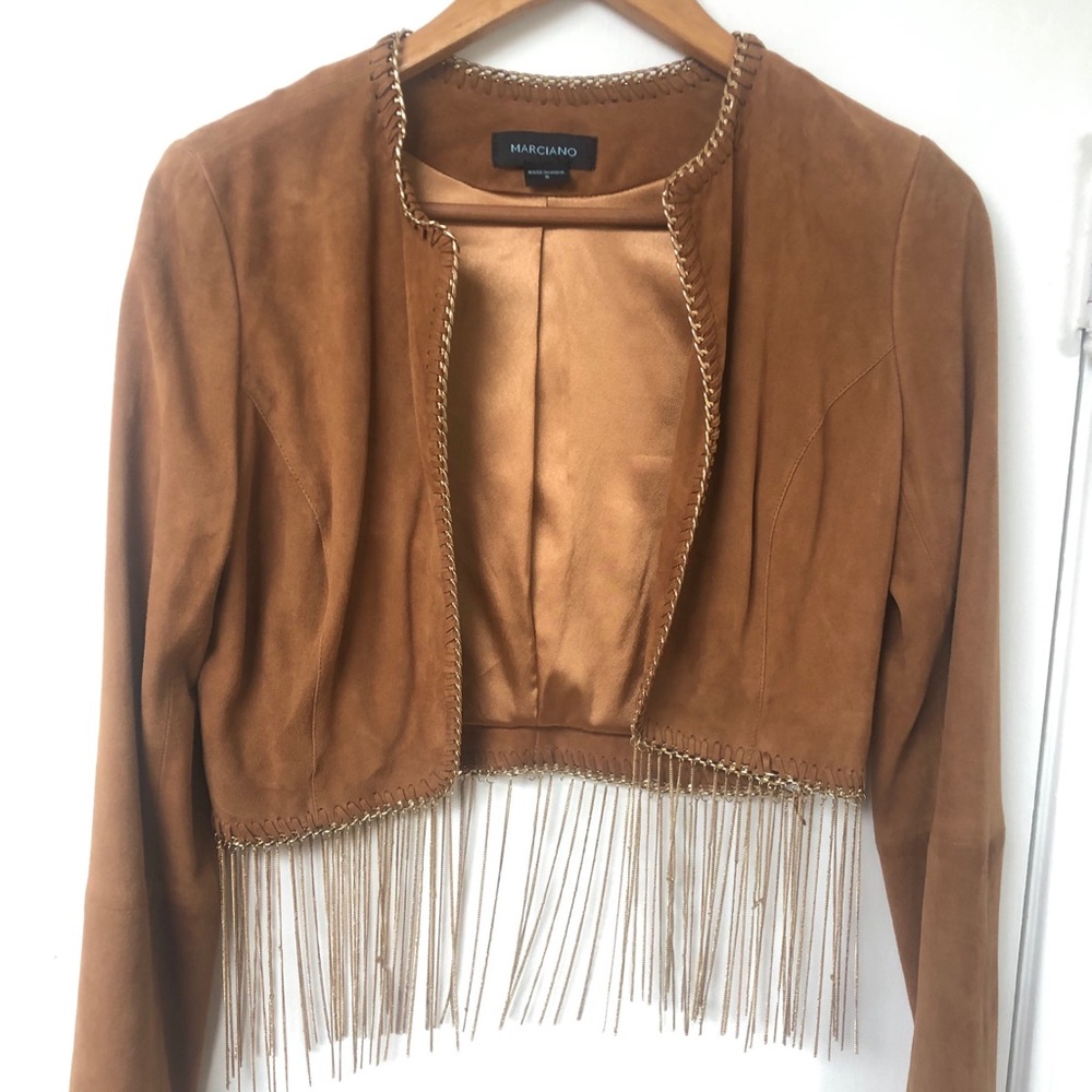 Marciano Suede Leather Jacket